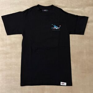 The Korelimited Seoul Night Black Graphic Heavyweight Cotton T-Shirt Size S NWOT